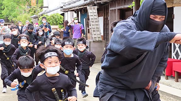 忍者合同訓練の写真